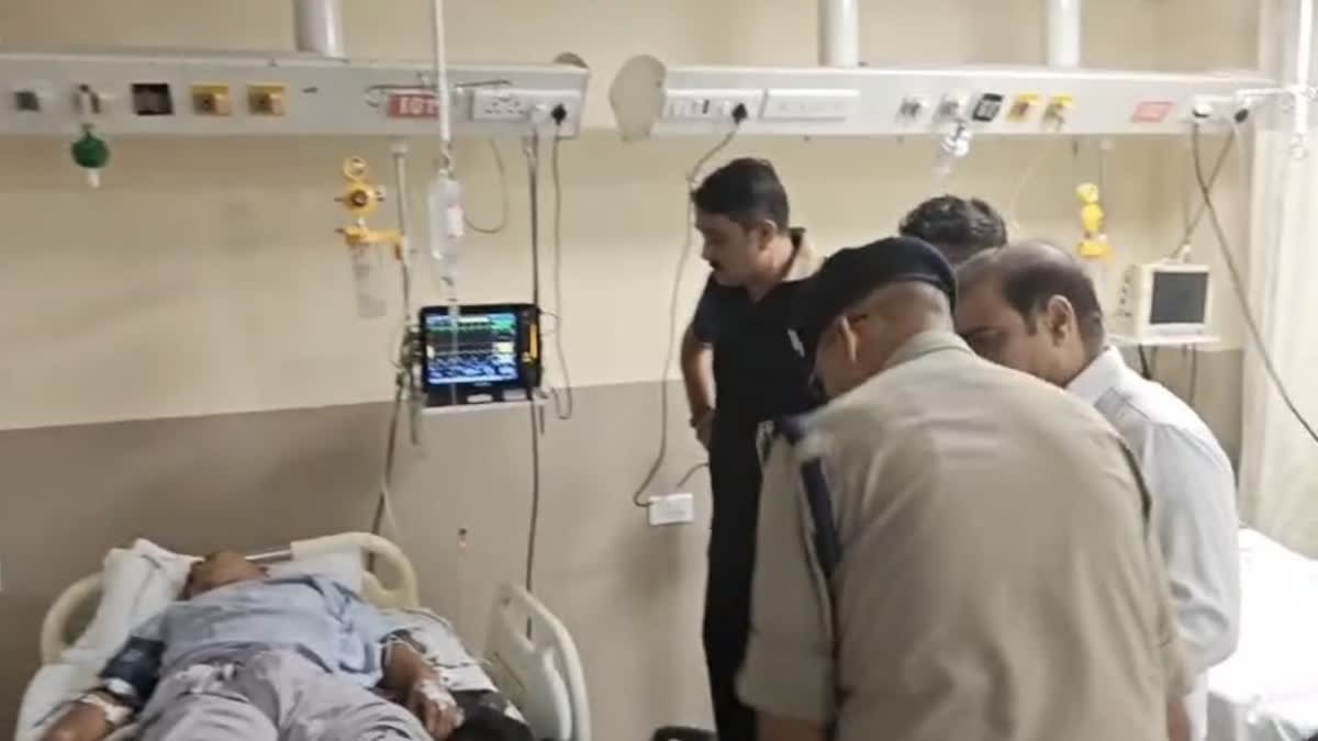 चेकिंग के दौरान तेज रफ्तार वाहन ने 3 पुलिसकर्मियों को रौंदा, गंभीर घायल