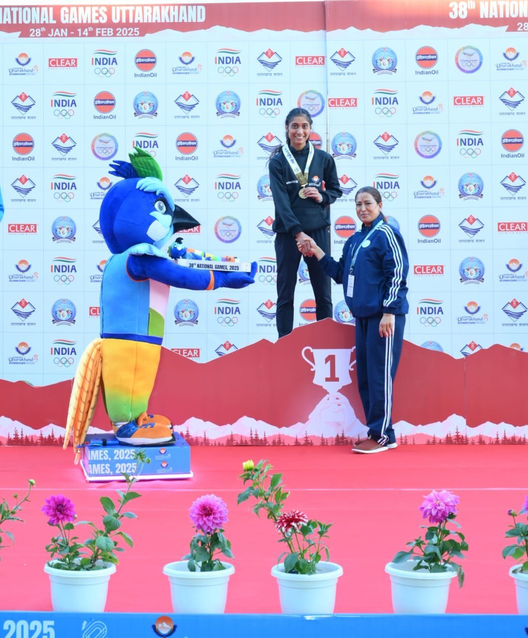 उत्तराखंड की अंकिता ने तीन हजार मीटर स्टीपलचेज दौड़ में जीता गोल्ड, मध्य प्रदेश को सिल्वर और यूपी को मिला ब्रॉन्ज