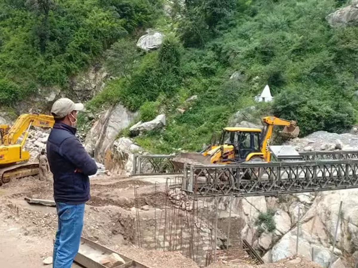 Pithoragarh: BRO ने किया ब्रिज निर्माण, यात्रा हुई आसान