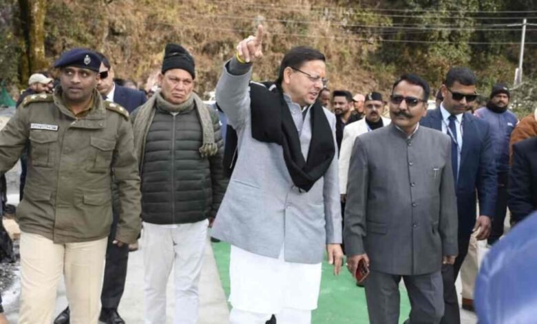 कैंचीधाम जाने वालों को मिलेगी राहत: मुख्यमंत्री ने कैंचीधाम बाईपास का किया स्थलीय निरीक्षण