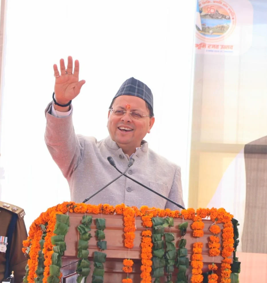 मुख्यमंत्री ने गैरसैंण में 142.25 करोड़ की विकास योजनाओं का लोकार्पण एवं शिलान्यास किया